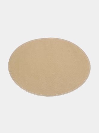 La Gallina Matta Oval Linen Placemats (Set of 4)