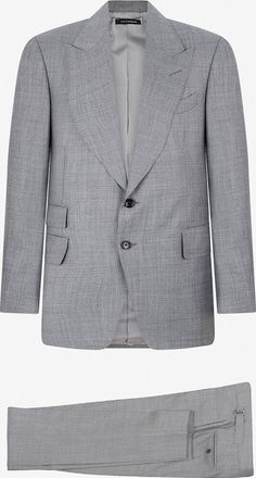 Tom Ford Zweischlitz-Anzug aus Leinen