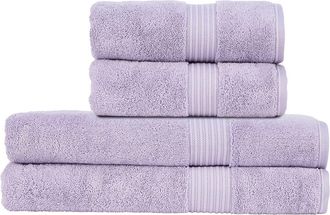Christy Supreme Hygro Luxury 100% Supima Cotton 4 Piece Bath Sheet Set in Lavender at Nordstrom