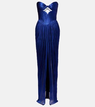 Maria Lucia Hohan Stephanie silk tulle bustier gown