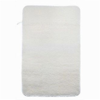 Trade Shop Trade Shop - Tappeto Tappetino In Tessuto Morbido Per Arredo Bagno 45 X 70 Cm Bianco 79921