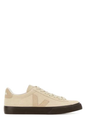 Veja Ivory Suede Campo Sneakers