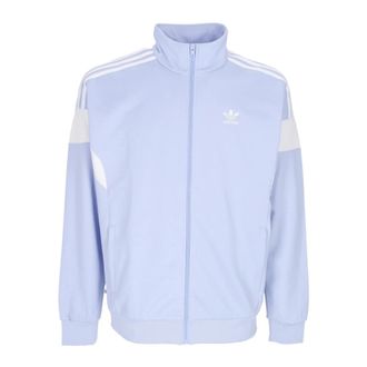 adidas Blue Dawn Zip-Through Sweatshirt - Heren - Sportshirts - Blauw - XL - Katoen - Fitness