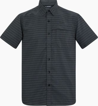 Regatta Mens Regatta Mens Mindano Triangle Short-Sleeved Shirt - Black - Size: 46/Regular