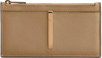 Tod's leather wallet - women - Calf Leather - One Size - Neutrals