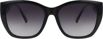 Guess Smoke Gradient Square Ladies Sunglasses GF6186 01B 54
