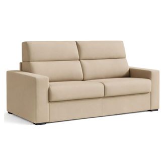 Dmora Sof&aacute; Cama 2 Plazas Ecate, Desenfundable, Con Caj&oacute;n Made In Italy, Apertura Abatible, 200x95 Cm Gris Topo