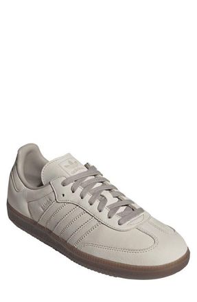 adidas Gender Inclusive Samba OG Sneaker in Alumina/Light Brown/Gum5 at Nordstrom, Size 9.5 Womens