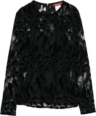 Max Mara Blusa Plinio - Nero