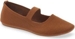 Gloria Vanderbilt Solana Knit Mary Jane Flat in Whiskey at Nordstrom Rack, Size 7.5