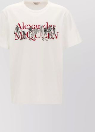 Alexander McQueen ribbed cotton t-shirt