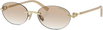 Tiffany & Co. Tf 3104D Zonnebril - Dames - Zonnebrillen - Geel - 56 MM - Accessoires