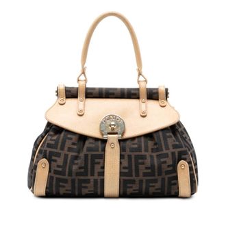 Fendi Pre-owned Fendi Medium Zucca Canvas Magic Tote Ladies 2373 8BN143 RAD 058