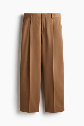 H&M Anzughose in Loose Fit - Beige