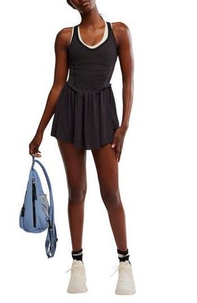 Free People FP Movement Smockin Hot Dress in Black at Nordstrom Rack, Size X-Large