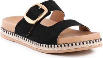 Seychelles Getaway Slide Sandal in Black at Nordstrom, Size 7.5