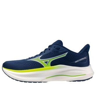 Mizuno Wave Inspire Extra Wide 4E Navy Yellow J1GC264501