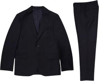 Brooks Brothers Pure Virgin Wool Suit - Heren - Business pakken - Blauw - XL - Kostuums