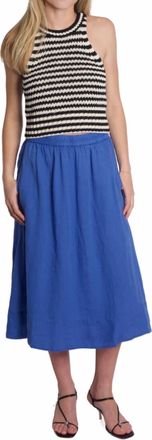 Alex Mill Womens Standard Skirt In Ultramarine