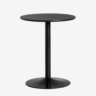 Sklum Mesa De Comedor Redonda En Mdf Y Hierro Yvetta Sklum &Oslash;60 Cm