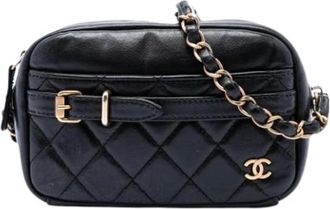 Chanel Borsa a tracolla trapuntata Pre-owned - - Pre-owned - Donna - Nero - ONE SIZE
