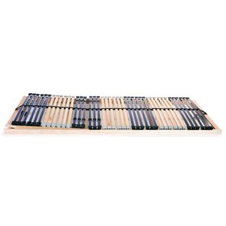 Berkfield Home Slatted Bed Base with 42 Slats 7 Zones 80x200 cm