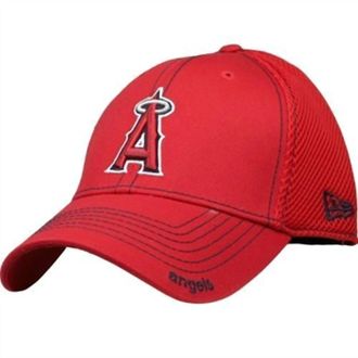 New Era Mens Mlb Neo 39Thirty Stretch Fit Cap In Red