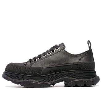 Alexander McQueen Tread Slick Lace Up Black 627225WHZ621081