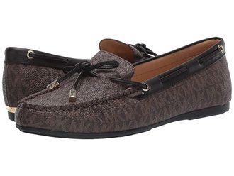 Michael Kors Sutton Moc Womens Shoes Brown/Black : 8.5 M