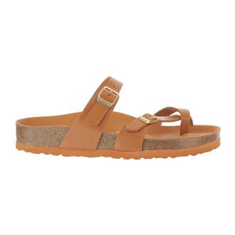 Birkenstock Sliders, unisex, Orange, Size: 4 US Mayari Sandals