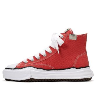 Miharayasuhiro PETERSON OG Sole Canvas High-top Sneaker Orange A01FW701-ORG
