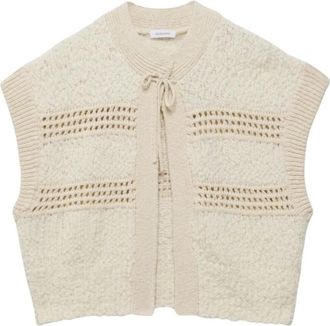 Alchemist Grace Gilet - Dames - Vesten - Beige - S - Wol - Truien & Vesten