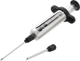 Napoleon Jeringa De Marinado Inox Con 2 Agujas Para Barbacoa