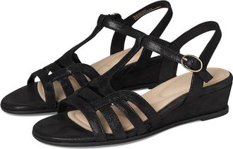 Söfft Scarlet Womens Sandals Black Metallic : 9.5 M (B), Leather