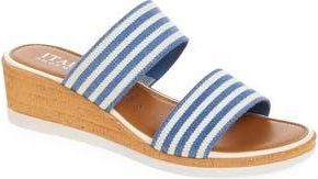 Italian Shoemakers Jaiya Wedge Sandal in Denim at Nordstrom Rack, Size 11