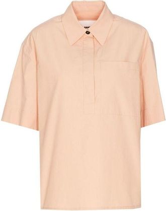 Jil Sander Multicolor Cotton Pattern Womens Shirt