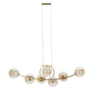 Charme 1921 Lampadario Giapponese 7 Luci 115X36X30 cm - JAPAN 7 LUCI