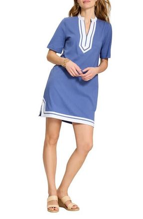 Tommy Bahama Islandscape Tunic Minidress in Sanibel Blue at Nordstrom, Size X-Small