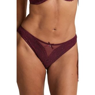 Hunkem&ouml;ller Isadora Brazilian in Red at Nordstrom, Size X-Large