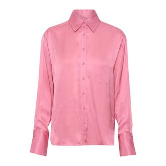 Inwear Overhemden, Dames, Roze, M, Cashmere Rose Shirt met Lange Mouwen