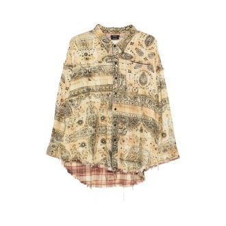 R13 Shirts, female, Beige, Size: L Shirt