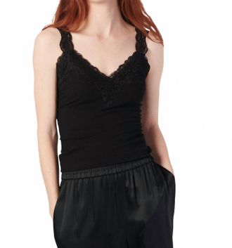 Cami NYC Lani Rib Knit Tank Top In Black