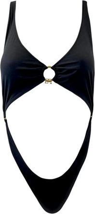 Elisabetta Franchi Zeekleding - Dames - Badpakken - Zwart - S - Badmode
