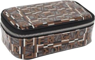 Ferragamo Pre-owned Bags, female, Multicolor, Size: ONE SIZE Pre-owned Plastic Pouches