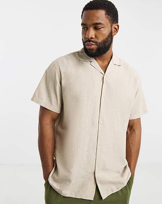 Jack & Jones Jack & Jones Breeze Linen Blend Shirt