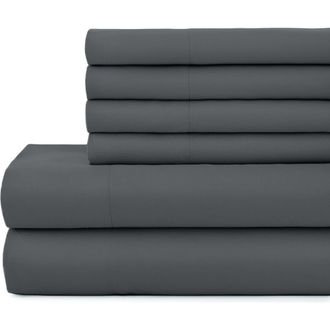 Southshore Fine Linens Vilano Springs Extra Deep Pocket Sheet Set in Slate at Nordstrom Rack, Size California King