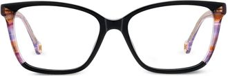 Carolina Herrera square-frame glasses - Black
