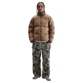 Nike Heren Therma Fit Puffer Jas (Mosswood bruin)