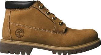 Timberland Premium Mid Lace-Up Waterproof Chukka Boot - Heren - Veterlaarzen - Geel - 40 1/2 EU - Schoenen