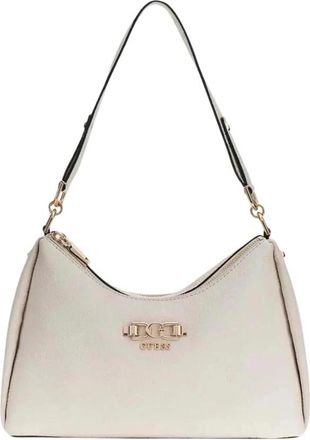 Guess Handtas met Rits en Meerdere Vakken - Dames - Schoudertassen - Wit - ONE Size - Tassen
